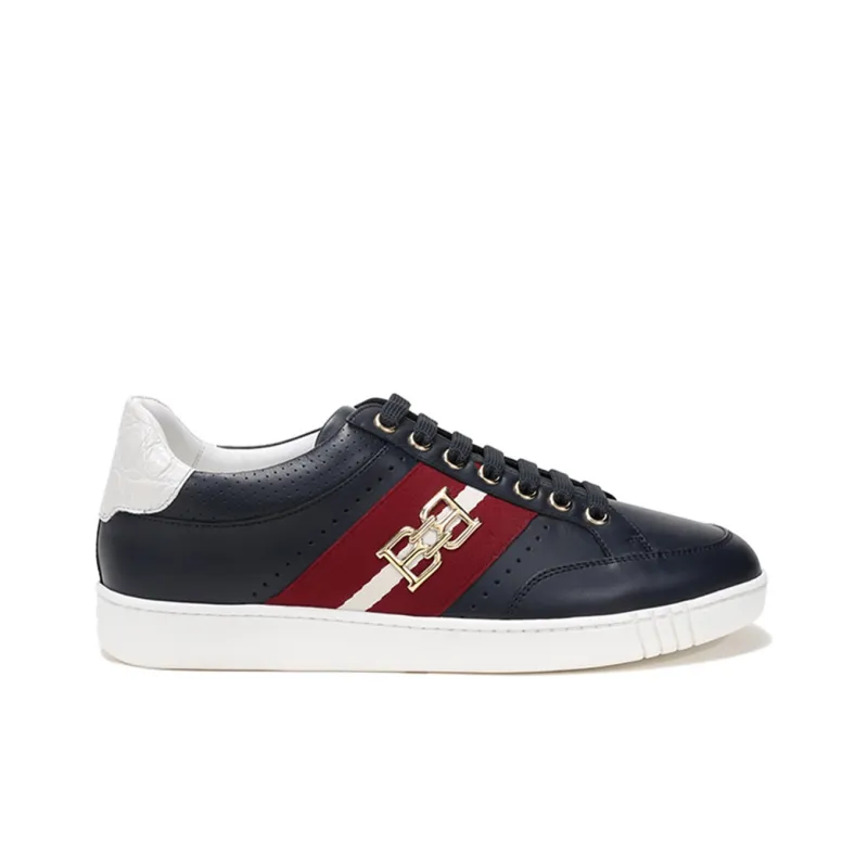 BALLY Low Top Casual Athletic Shoes Men Blue-1