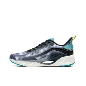 XTEP Qing Feng 5.0 Running Shoes Men Low Top Black/Crock Gray