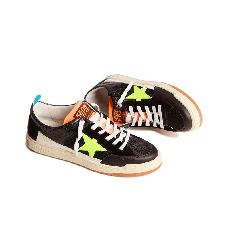 Golden Goose Yeah Stylish Skateboarding Shoes Men's Black-2
