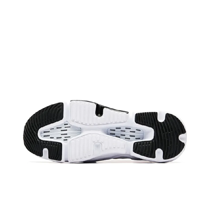 Anta Column Expansion Breathable Low-Top Running Shoes Men's White Black-3