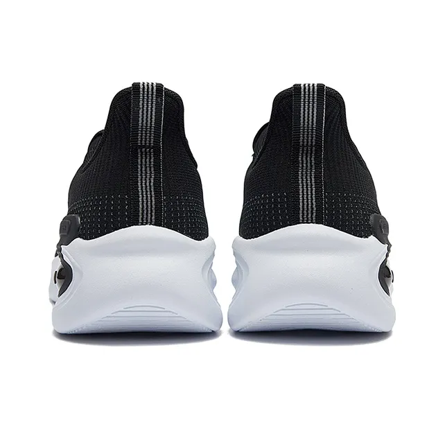 361° NFO Breathable Low Top Running Shoes Men's Black Gray-2
