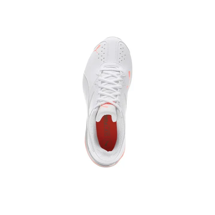 PUMA Tazon 6 Fm White/Orange Women's-3