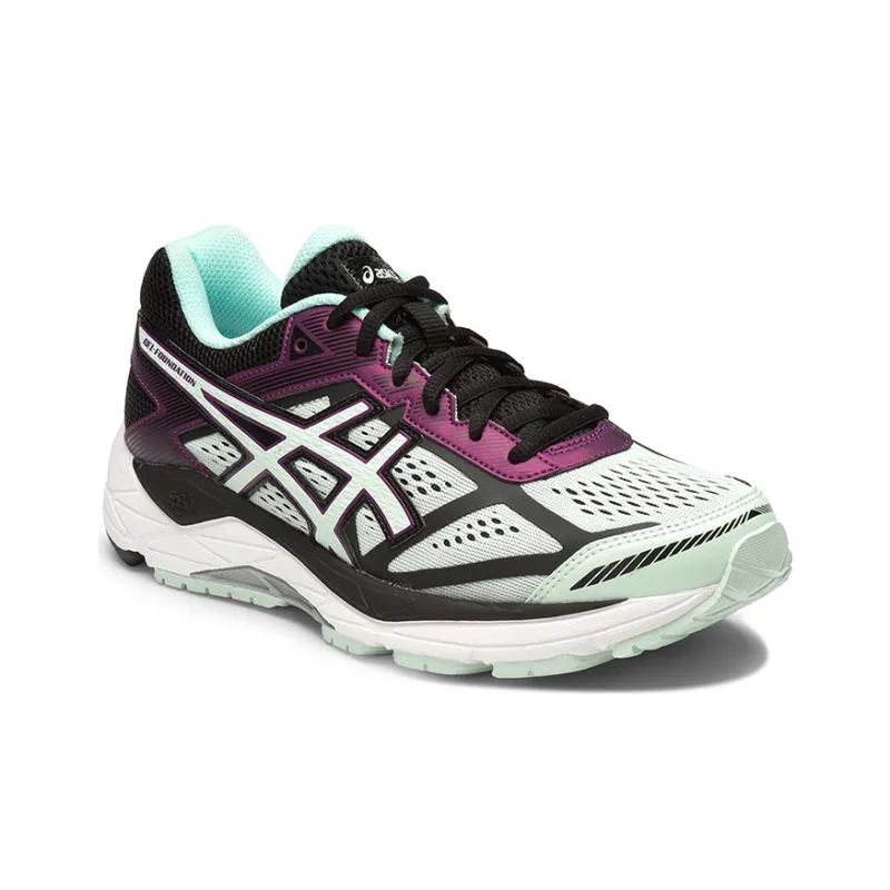 Asics Gel-Foundation 12 Wear-Resistant Low-Top Running Shoes Women's Blue Black-2