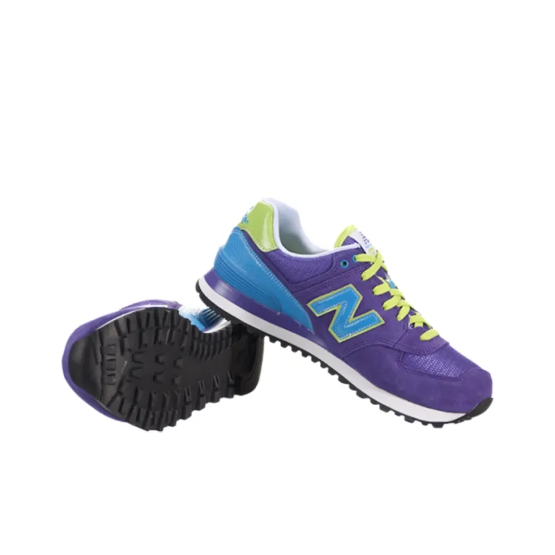 New Balance 574 Series Carnival Sneakers Purple/Blue Women's-3