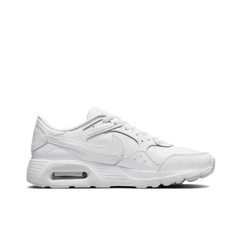 Nike Air Max Leather Sc 'Triple White'-1