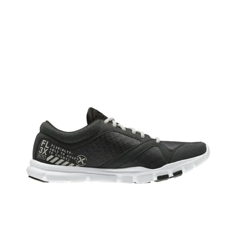 Reebok Yourflex Trainette 7 Slip-Resistant Lightweight Wear-Resistant Low-Top Running Shoes Men's Black-1