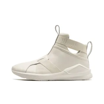 PUMA Fierce Strap Leather 'Cream White' Women's