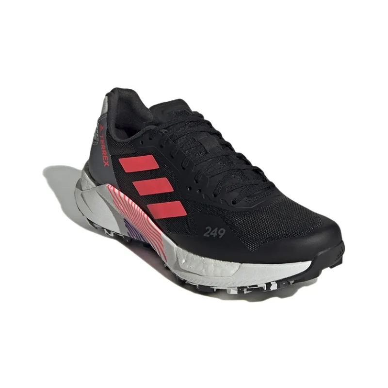 adidas Women's Terrex Agravic Ultra Trail 'Black Turbo'-2