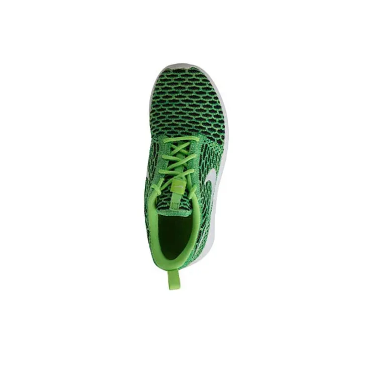 Nike Roshe One Flyknit Voltage Green White Lucide Green Women's-2