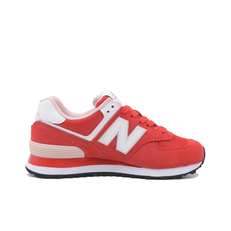 New Balance 574 Coral Red Women's-1