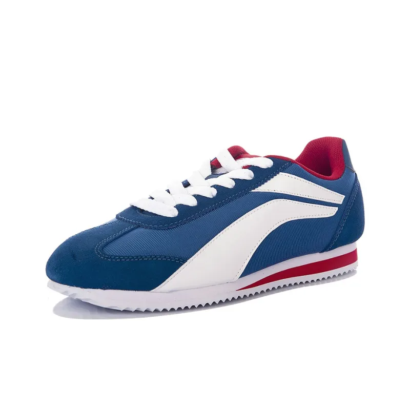 LiNing Low-Top Running Shoes Unisex Blue White Red-1