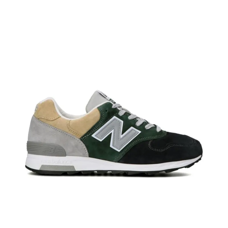 New Balance J.Crew X 1400 Made In Usa 'Green Navy Tan'-1