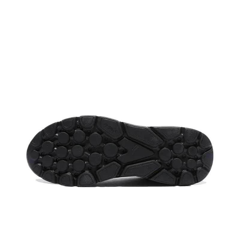 Anta Shock Absorbers Slip Resistant, Abrasion Resistant, Breathable Low Top Running Shoes Men's Black-4