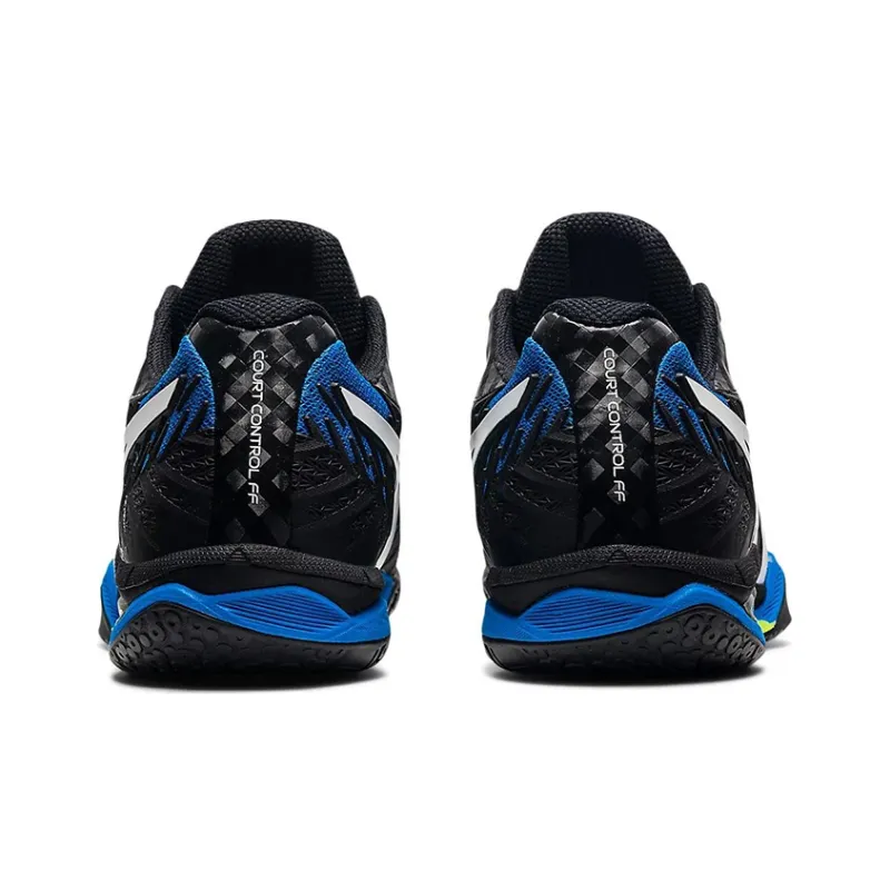 Asics Court Control Ff 2 Black/White/Blue-4