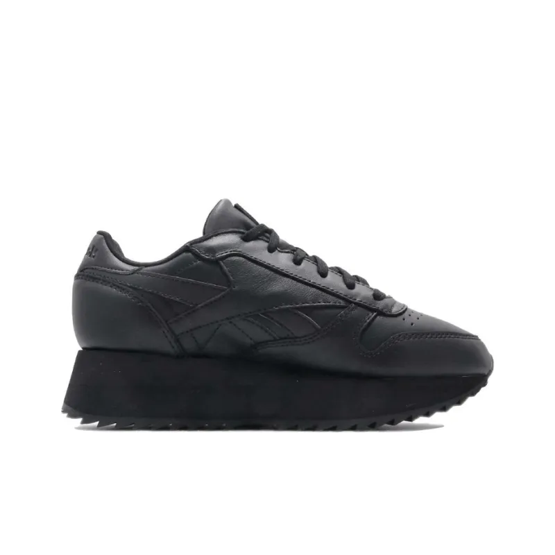 Reebok Women's Classic Leather Double 'Black' Women's-1
