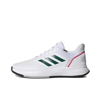 Adidas Courtsmash Shoes White/Green/Red