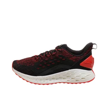Anta Wormhole Technology Low Top Running Shoes Women's Black Red