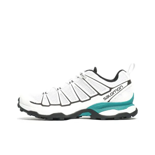 SALOMON SNOWCLOG ADVANCED Low-Top Athletic Shoes Unisex White Blue