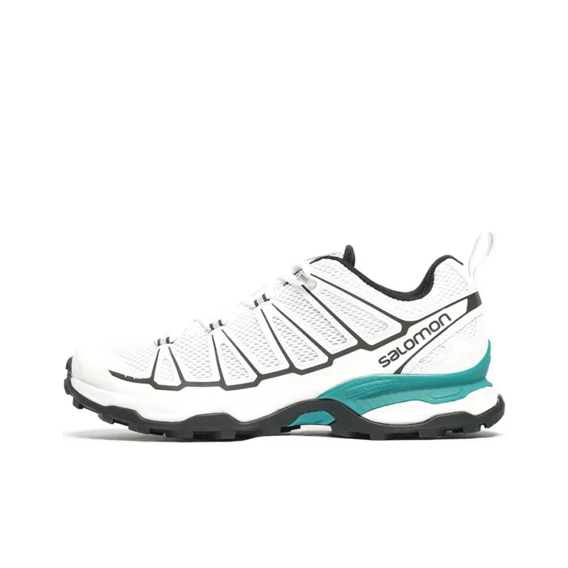 SALOMON SNOWCLOG ADVANCED Low-Top Athletic Shoes Unisex White Blue-0