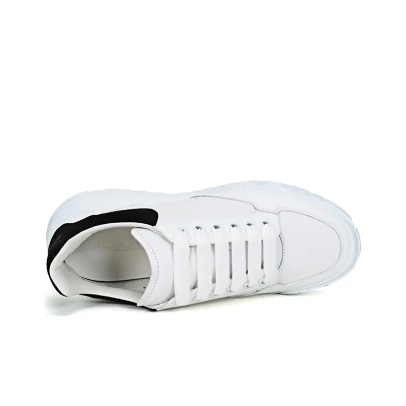 Alexander McQueen Oversized Court Trainer 'White Black'-4