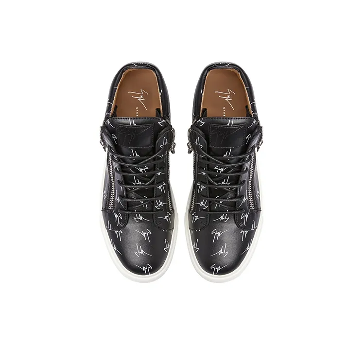 Giuseppe Zanotti Kriss Signature logo Sneakers-4