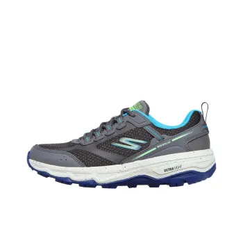 Skechers GO RUN Series Running Shoes Women's Low-Top Carbon Gray