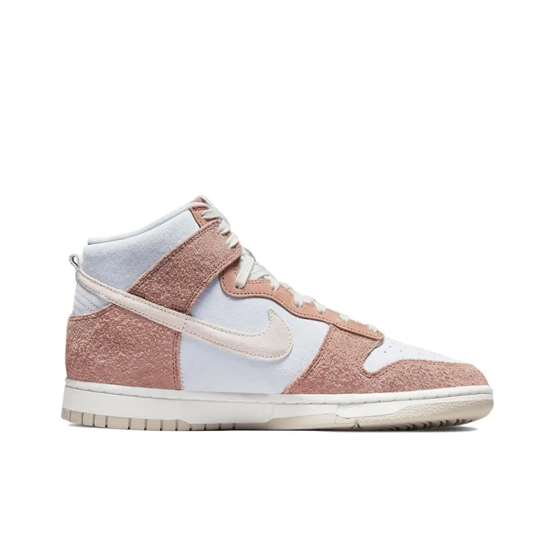 Nike Dunk High Fossil Rose-1