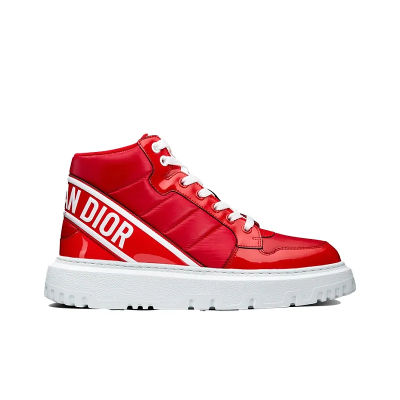 DIOR Women's D-Player 'Quilted Nylon - Red'-1