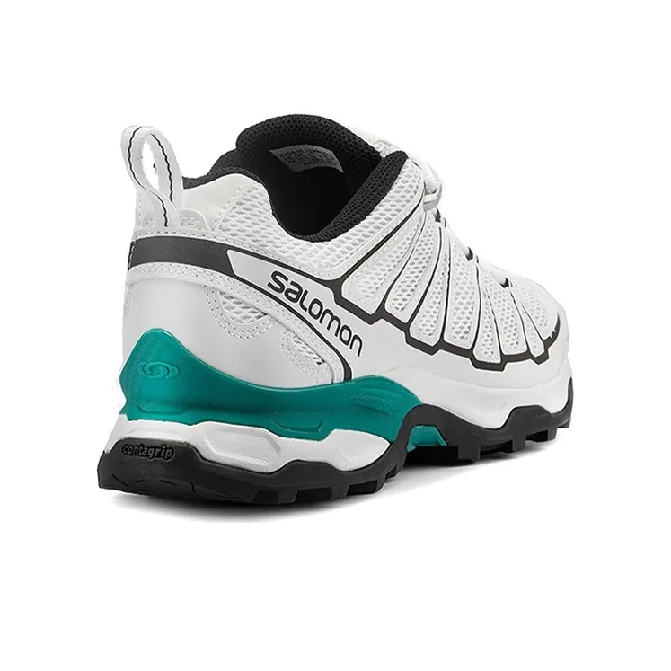 SALOMON SNOWCLOG ADVANCED Low-Top Athletic Shoes Unisex White Blue-2