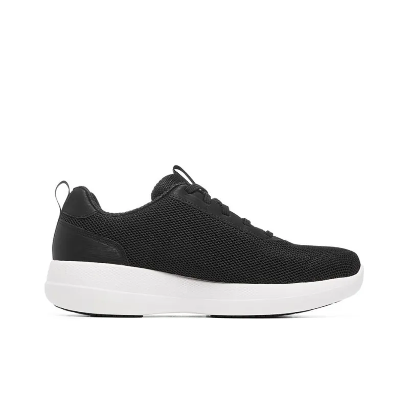 Skechers GO WALK Stability Running Shoes Women's Low-Top Black White-1