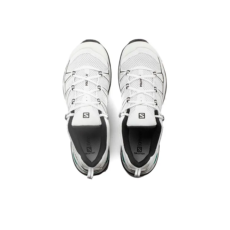 SALOMON SNOWCLOG ADVANCED Low-Top Athletic Shoes Unisex White Blue-3