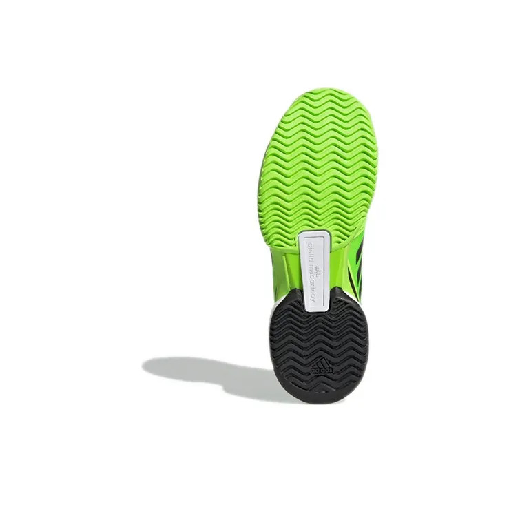 Adidas Tennis Wear-Resistant Low-Top Running Shoes Women's Green Black-5