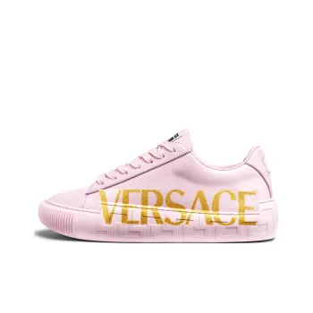 VERSACE Women's Greca Low 'Logo - Pale Pink'