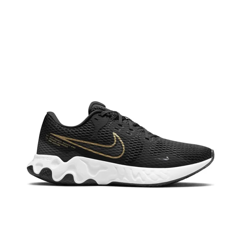 Nike Renew Ride 2 'Black Metallic Gold'-1
