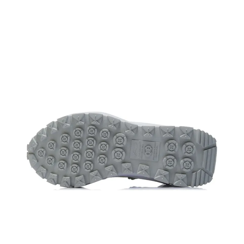LiNing Running Shoes Women's Low Top Standard White/White Sand Gray/Shadow Gray-2