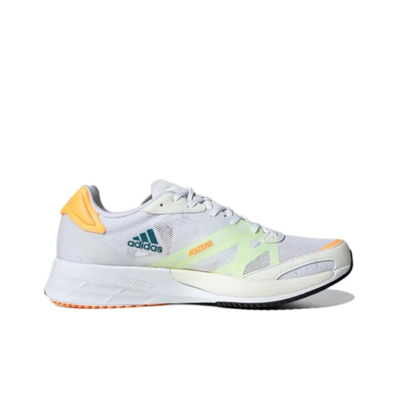 Adidas Adizero Adios 6 'White Teal Flamingo Orange'-1