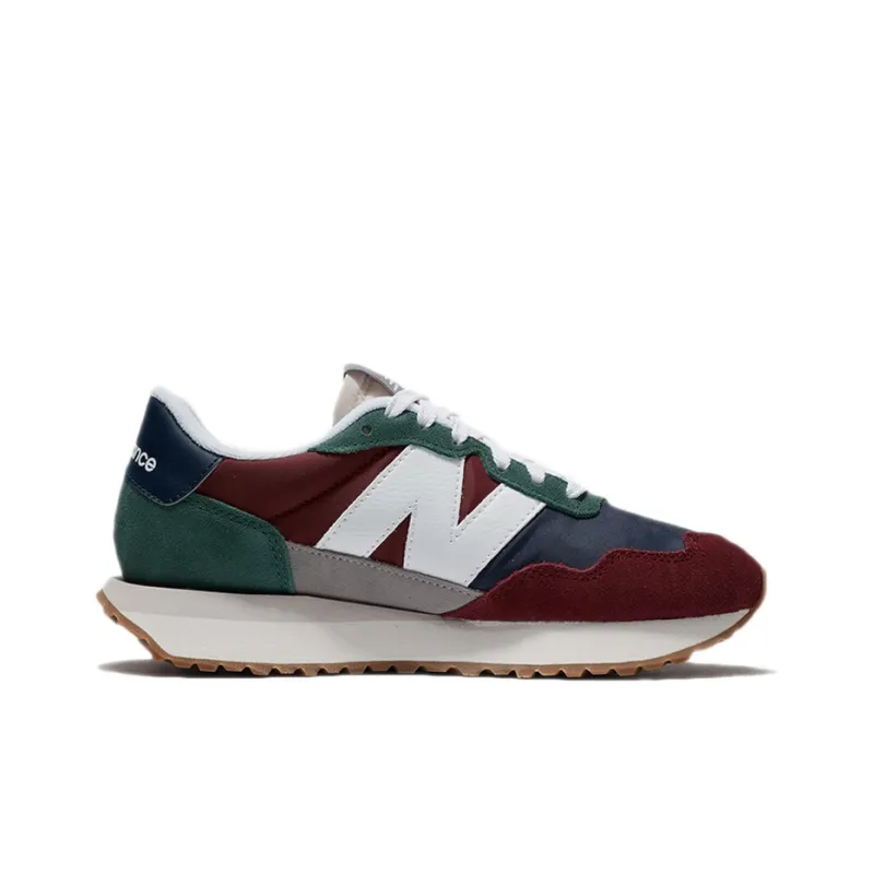 New Balance 237 Red Green Navy-1