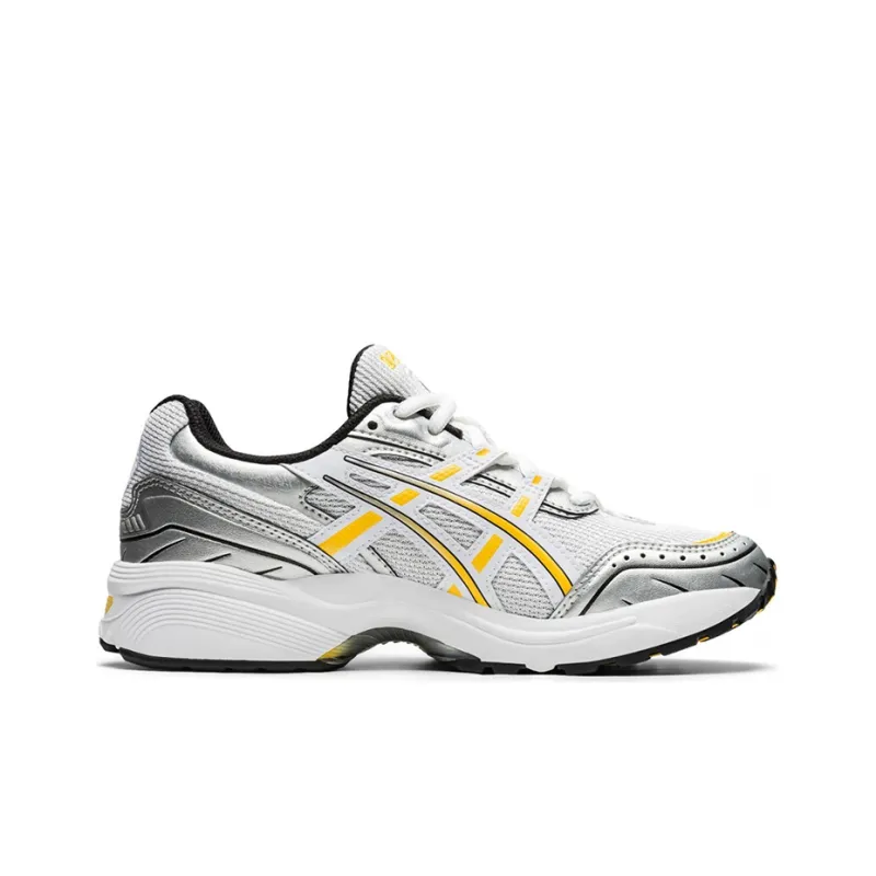 Asics GEL 1090 Wear Resistant Low Top Running Shoes Women's White Yellow-1