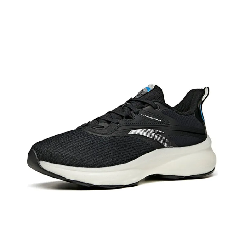 Anta Running Collection Breathable Low Top Running Shoes Men's Black-2