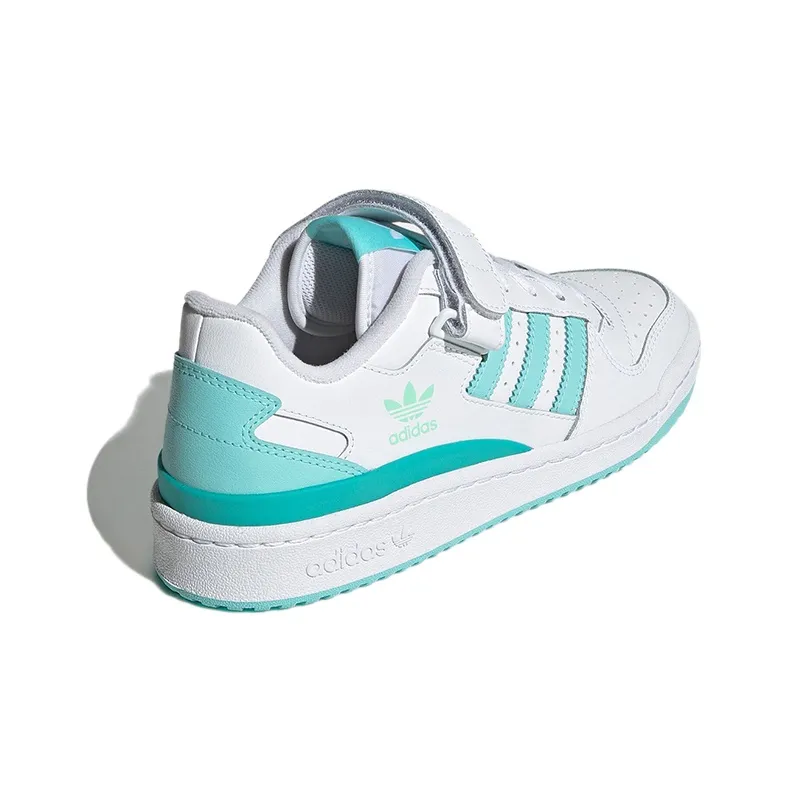 Adidas Forum Low Cloud White Clear Aqua Women's-3