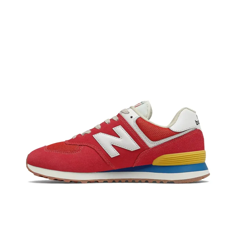 New Balance 574 Rainbow Pack Team Red-0