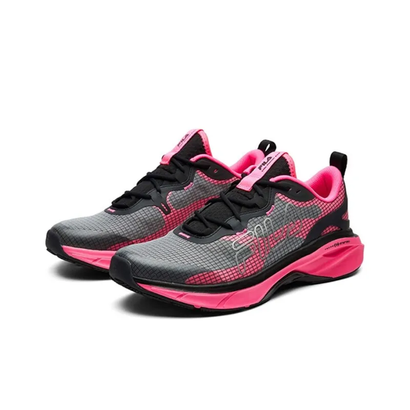 FILA Athletics Low Top Black/Pink Women's-2