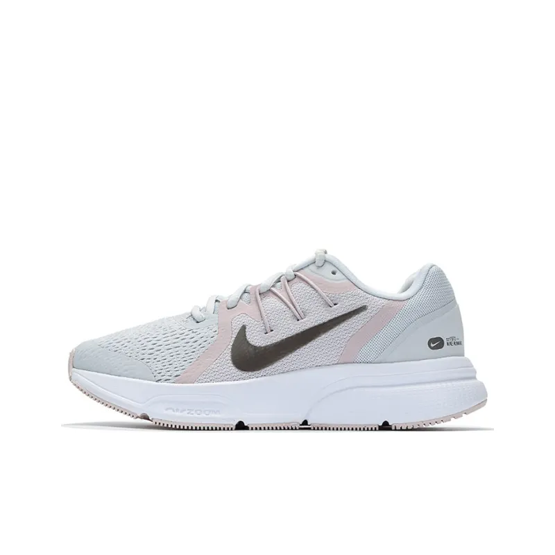 Nike Zoom Span 3 Cushioned Slip-Resistant Support Low-Top Marathon Running Shoes Women's Gray-0