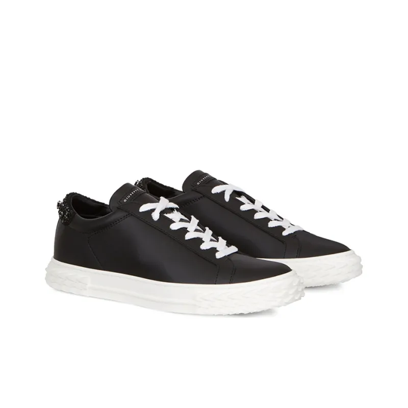 Giuseppe Zanotti/GZ Blabber Low Top Skateboard Shoes Men's Black-2