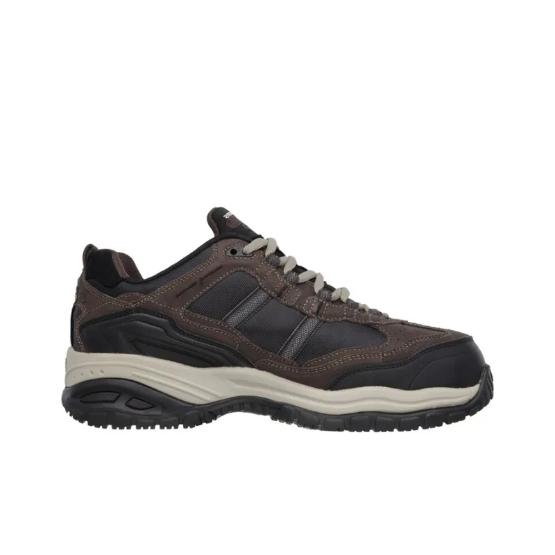 Skechers Work Cushioning Anti-Slip And Wear-Resistant Low-Top Running Shoes Men's-1