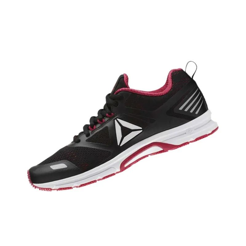 Reebok Runner Running Shoes Women's Low-Top Black/Pink-2