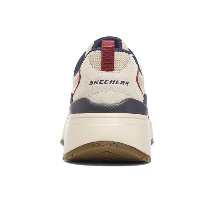 Skechers Heminger Cushioning Anti-Slip And Wear-Resistant Low-Top Running Shoes Men's Beige-2
