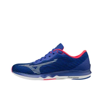 Mizuno Wave Shadow 4 Running Shoes Women's Low-Top Blue/Pink/White