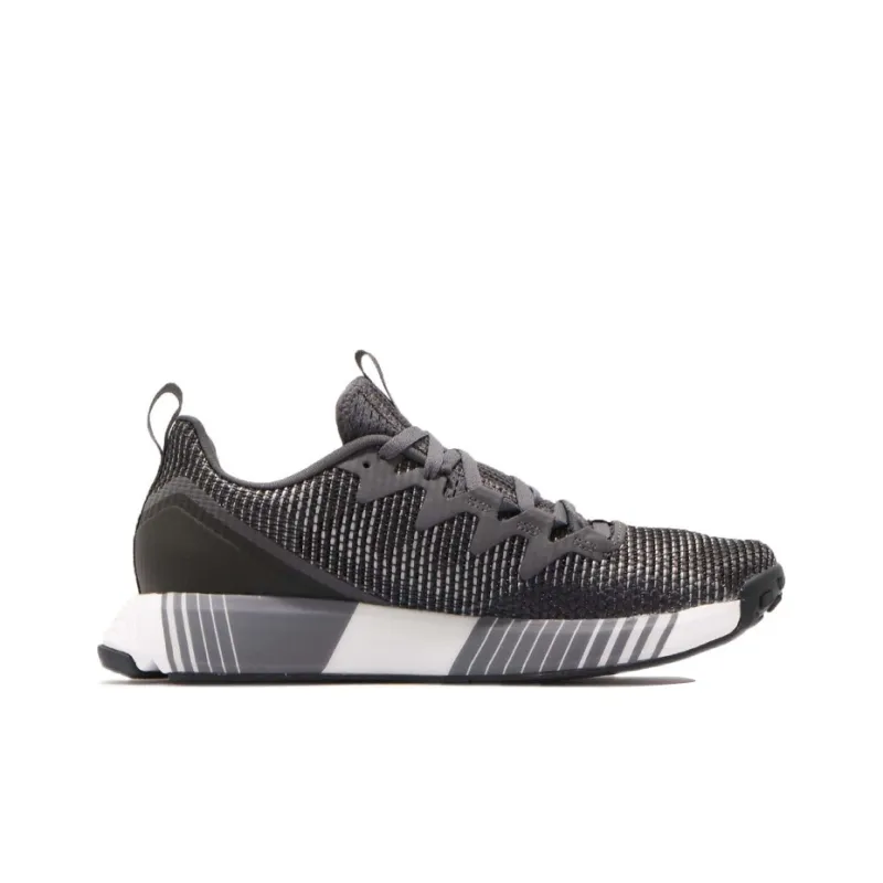 Reebok Fusion Flexweave Cushioning Anti-Slip Wear-Resistant Breathability Low-Top Running Shoes Men's Dark Gray White-1