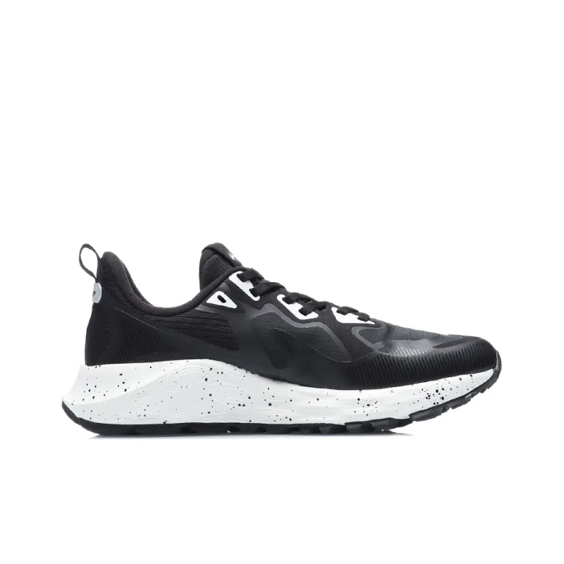 LiNing Cloud Shield Rebound Cushioning Low Top Running Shoes Women's Black-1